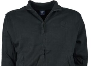 BE BOARD Felpa Leggera Uomo Taglie Forti Zip Lunga Articolo 9114CONF