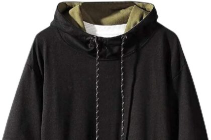 Moshtashio Felpa Uomo con Cappuccio Abbigliamento Felpe Manica Lunga Colori a Contrasto Hoodies Sweatshirt Pullover Tops Autunno Inverno Moda