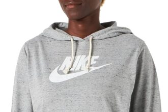 Nike Gym Vintage GFX Easy HD Felpa con Cappuccio Donna (Pacco da 1)
