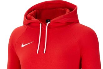 NIKE W Nk FLC Park20 Po Felpa con Cappuccio da Donna