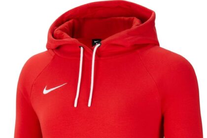 NIKE W Nk FLC Park20 Po Felpa con Cappuccio da Donna