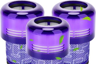 Rebirthcare Filtro di Ricambio per Dyson V11 SV14 SV17 SV22, Filtro Lavabile per Dyson V11 SV14 Cyclone Animal Absolute Total Clean Aspirapolvere Parti di Ricambio, Sostituire DY-970013-02 & 97001302