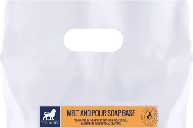 Forbury 1kg Base per Sapone di glicerina al Latte di Capra, Bianco Scioglie E Versa Senza SLS