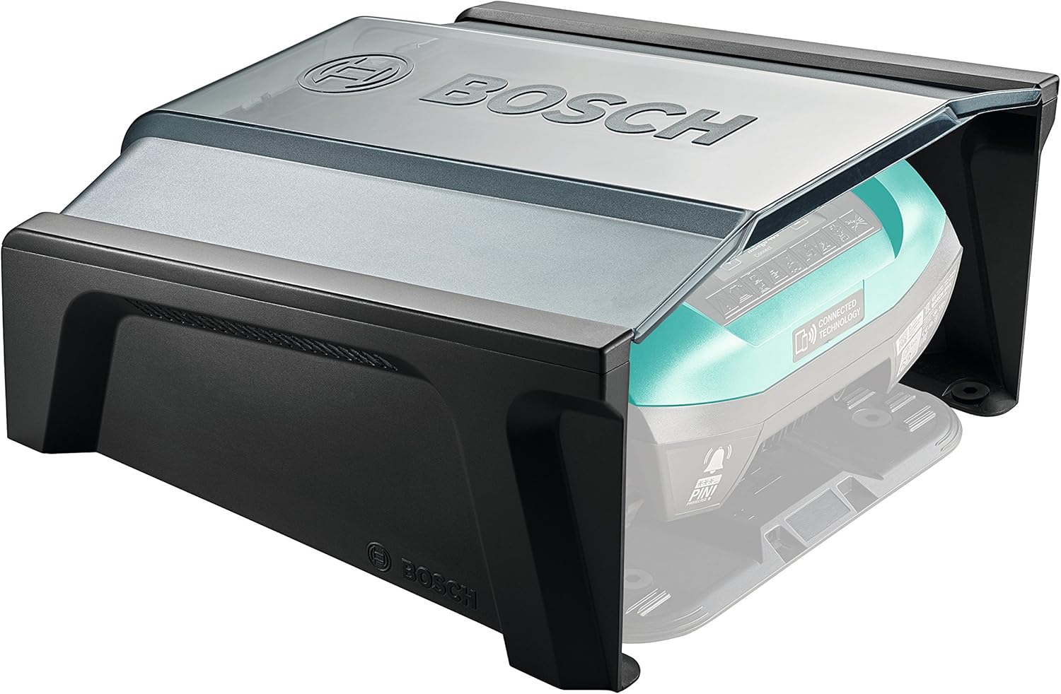 Bosch 06008B0500 Garage per Indego, Verde, 60.90x54.50x16.20 cm