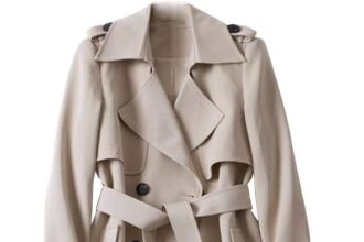 KBOPLEMQ Giacca da mezza stagione da donna, trench doppiopetto, oversize, lungo, leggero, parka con cintura, primavera, antivento, estivo, transizione, elegante, cappotto primaverile