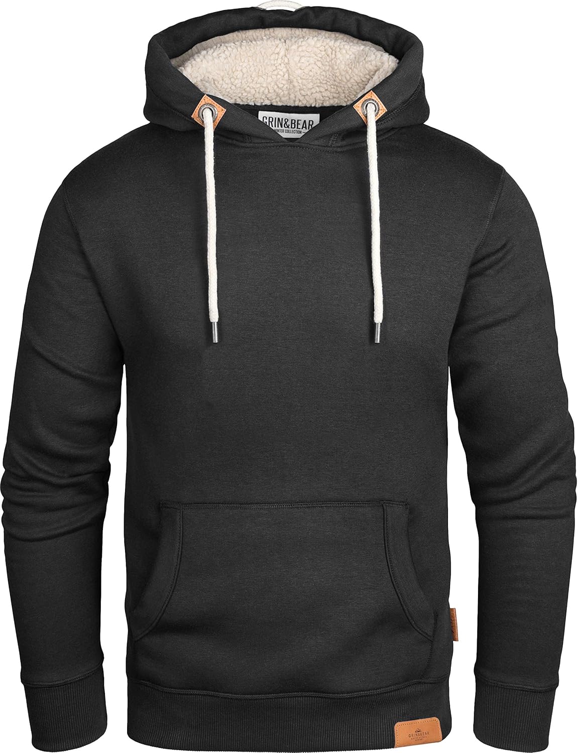 Grin&Bear Felpa Uomo Felpa con Cappuccio Giacca Uomo Felpa Cappuccio Morbido GEC473