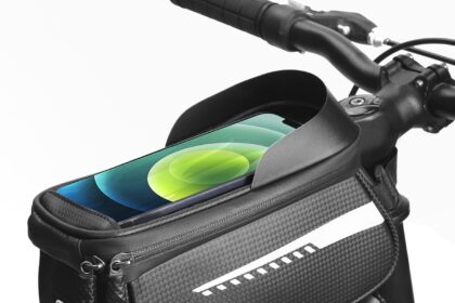 Unico Borsa Bici Regalo Idee - Ciclisti Regalo Compleanno Uomo Bici Porta Cellulare Accessori, Bambino Regalo Natale Utile Gadget, Regalo Festa del Papà per Lui, Pasqua Regali per Adolescenti Ragazzi