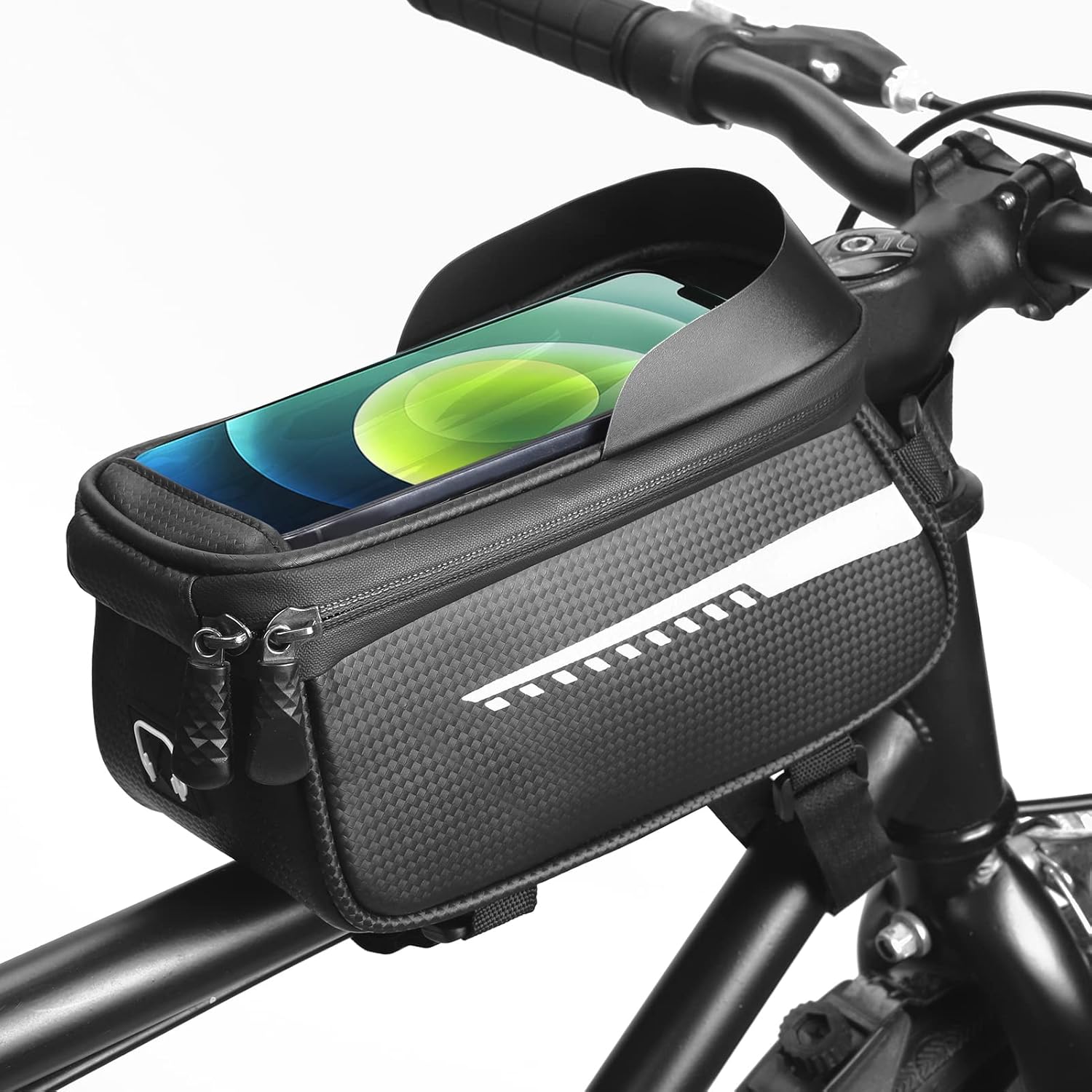 Unico Borsa Bici Regalo Idee - Ciclisti Regalo Compleanno Uomo Bici Porta Cellulare Accessori, Bambino Regalo Natale Utile Gadget, Regalo Festa del Papà per Lui, Pasqua Regali per Adolescenti Ragazzi