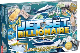 Jet Set Billionaire Gioco da Tavolo sul Trading per Famiglie Gioco di Strategia