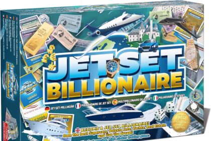 Jet Set Billionaire Gioco da Tavolo sul Trading per Famiglie Gioco di Strategia