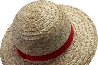 ONE PIECE - CAPPELLO DI PAGLIA LUFFY RUBBER Cosplay Taglia Unica Adulto AbyStyle