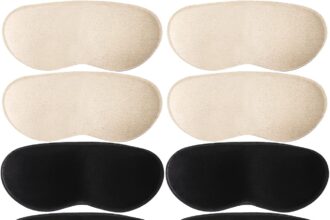Sibba 4 paia di impugnature per il tallone aggiungono volume extra solette posteriori scarpe cuscini per scarpe sciolte, anti blister, riempitivi per scarpe troppo grandi per la cura del piede inserti