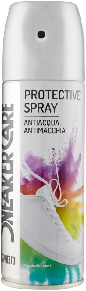 Sneaker Care Protective Spray, Impermeabilizzante, Spray Anti-Acqua e Anti Macchia, Bianco, 200ml