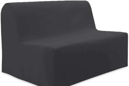 Soleil d'ocre Panama, fodera in cotone BZ, Grigio (Antracite), 140 x 204 cm