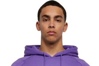 Urban Classics Blank Hoodie Uomo Felpa con Cappuccio Grigio Scuro Regular