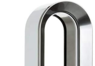 Dyson AM09 Hot and Cool Fan - White and Silver by Dyson