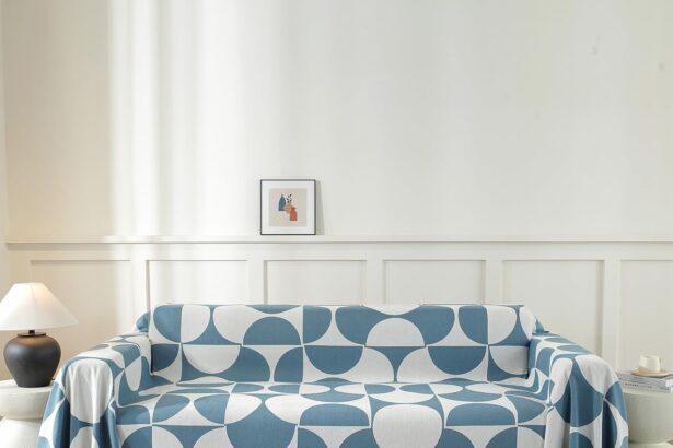 Ystyle Telo Copridivano 2 Posti, 180x280 CM, Copridivano Universale Quattro Stagioni, Teli Copri Divano con Braccioli, Copritutto Per Divano Arredamento Per La Casa Antimacchia, Blu