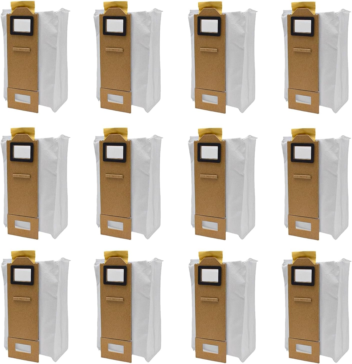 12 Pièces Ensemble per Roborock S7 Ricambi, Sacchetto per Aspirapolvere, Sacchetti Filtro, Kit di Accessori di Ricambio per Roborock S7/T7S/ T7 (1)