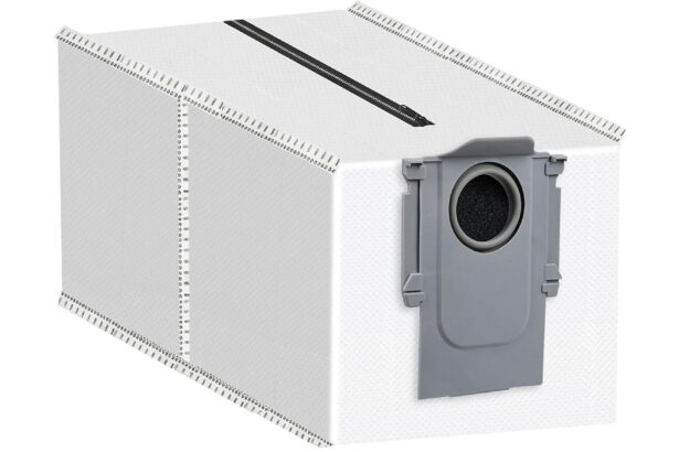 4 pezzi riutilizzabili sacchetti per aspirapolvere Roborock Saros 10R / QV35A / Qrevo S/Qrevo Curve/Qrevo Master/Saros 10 / S8 MaxV Ultra / S8 Max Ultra Ultra Robot di ricambio 6 blocchi profumati