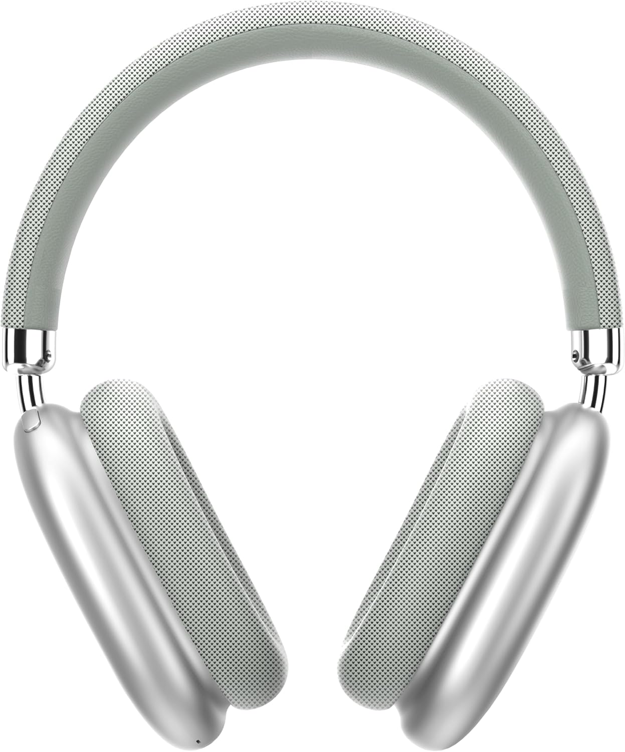 AUDALA P5 Cuffie Gaming Bluetooth 5.3 Wireless, Headphones Con Filo Con Microfono Over Ear Leggeri Regolabili Senza Fili,TF,Per Sport/Running/Palestra/Viaggi,Per iPhone/Android/Samsung/TV/PC (Argento)