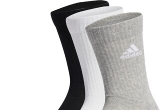 adidas Cushioned Crew Socks 3 Pairs Calze Medie Unisex - Adulto (Pacco da 1)