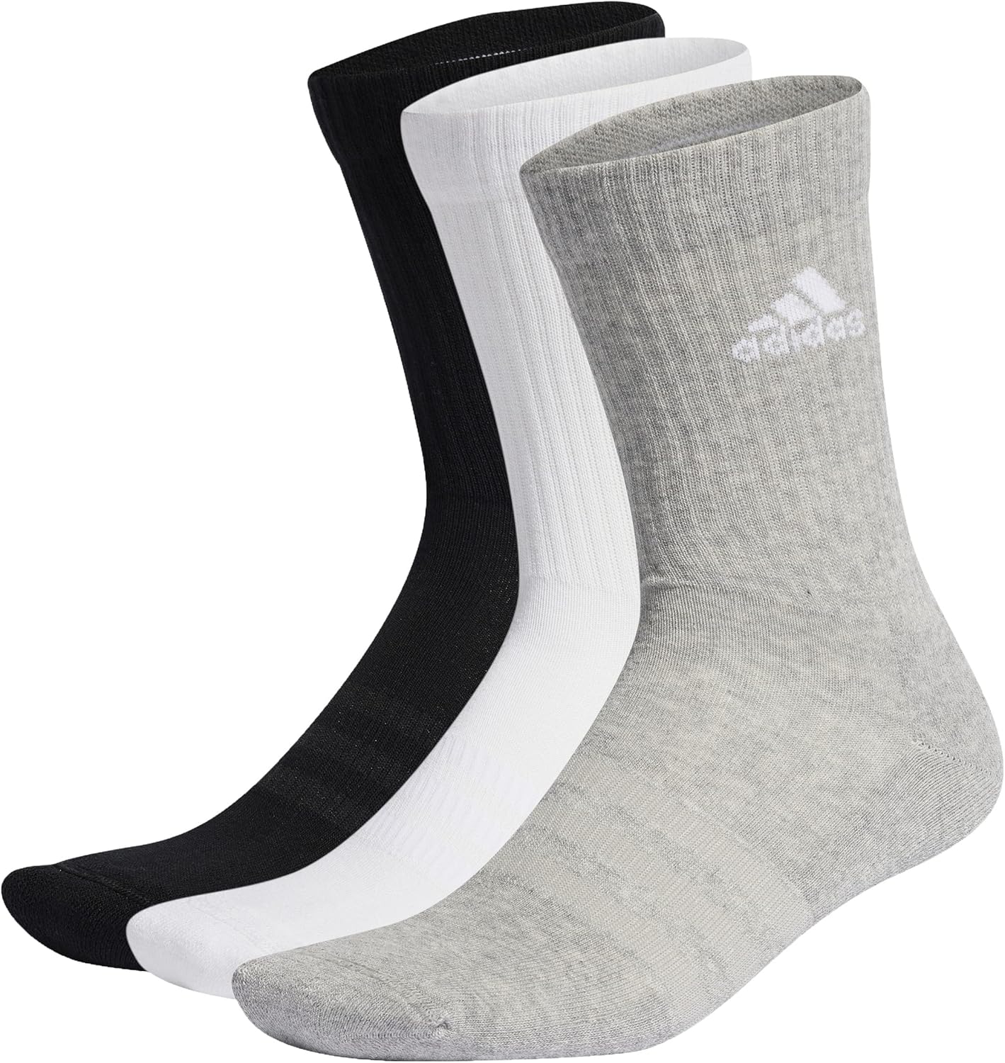 adidas Cushioned Crew Socks 3 Pairs Calze Medie Unisex - Adulto (Pacco da 1)