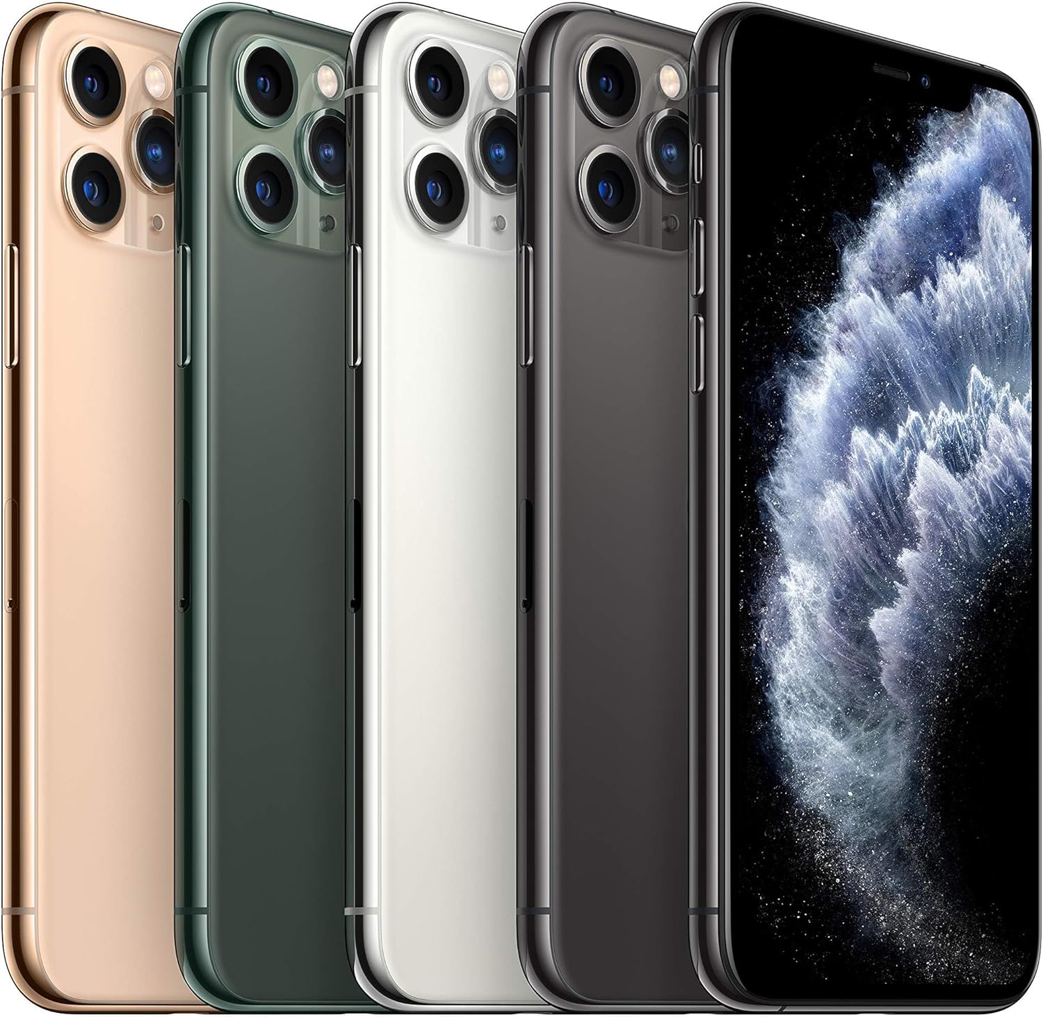 Apple iPhone 11 Pro Max, 64GB, Argento - (Ricondizionato)