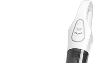 TOPINCN Aspirapolvere Portatile Senza Fili 36Db Pavimento Domestico 10.1 Leggero Potente Legno Duro per Spazzatrice Aspirapolvere Bianca 15Kpa Aspirapolvere Scopa Elettrica