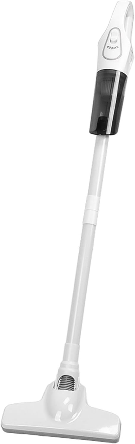 TOPINCN Aspirapolvere Portatile Senza Fili 36Db Pavimento Domestico 10.1 Leggero Potente Legno Duro per Spazzatrice Aspirapolvere Bianca 15Kpa Aspirapolvere Scopa Elettrica