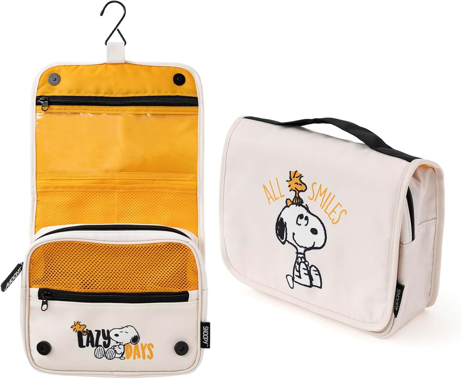 Grupo Erik: Beauty Case da Viaggio, Necessaire da appendere con gancio girevole, 100% impermeabile, Astuccio da viaggio, Borsa da toilette da viaggio