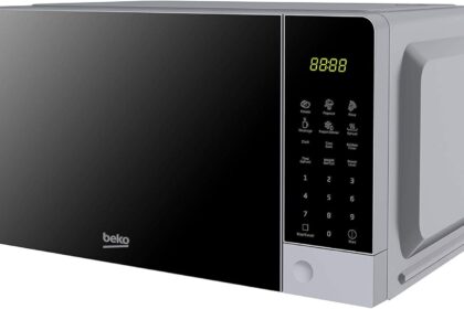 Beko MOC201103S - Forno a Microonde, Digitale, 20 L, 700 W, Argento, ‎45,2 x 32,5 x 26,2 cm