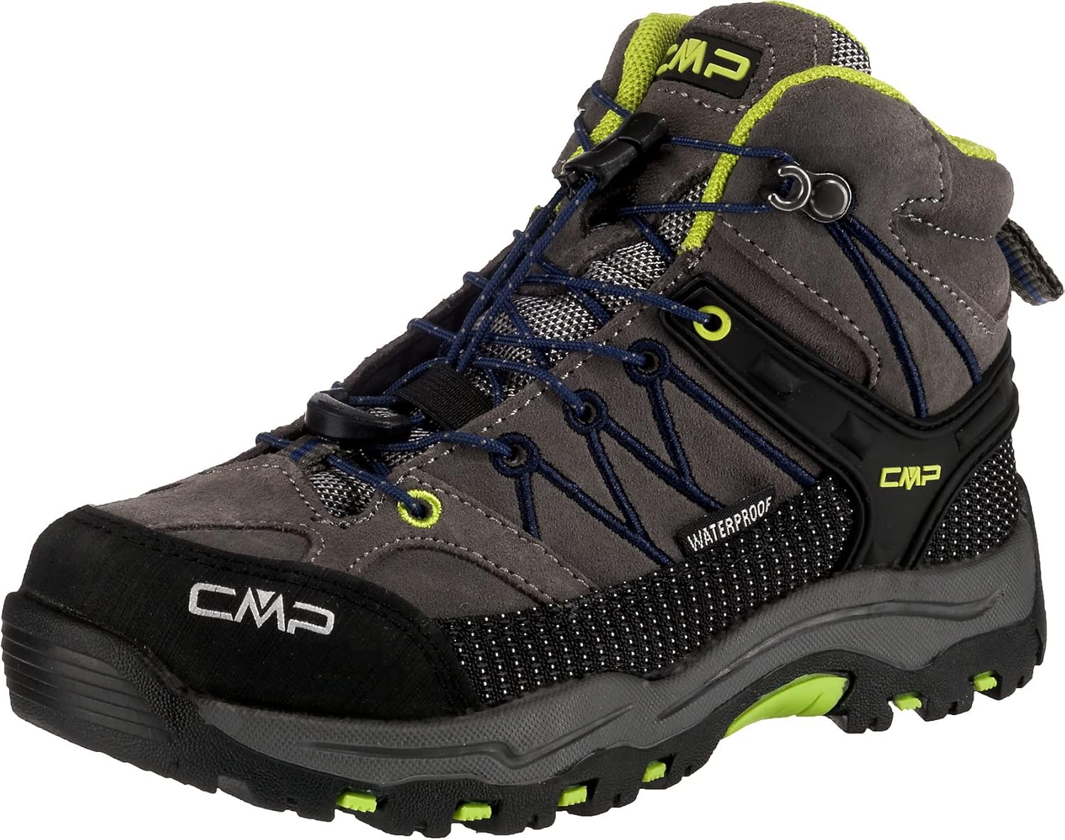 CMP Kids Rigel Mid Trekking Shoes WP, Scarpe Unisex-Bambini e Ragazzi