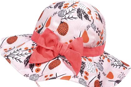 Cappello da Sole per Bambini Cappellino Estivo da 50 + UPF Protezione Solare Neonate Berretto da Spiaggia a Tesa Larga con Cinturino sottogola Regolabile …
