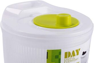 Centrifuga Manuale Per Lattuga E Lavasciuga Per Frutta E Verdura | Per Insalata Piccola, Asciuga Insalata A Doppio Strato Di Grande Capacità, Scolapiatti Disidratatore Multifunzionale L'asciugatrice