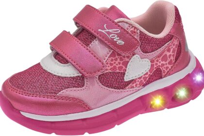 Chicco Sneaker con Le Luci E con Strappo, Scarpe Bambine e Ragazze Bambine e Ragazze