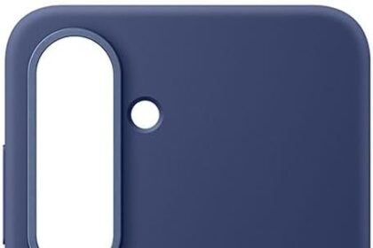 Samsung Silicone Case cover colorata in silicone per Galaxy S25, Blue