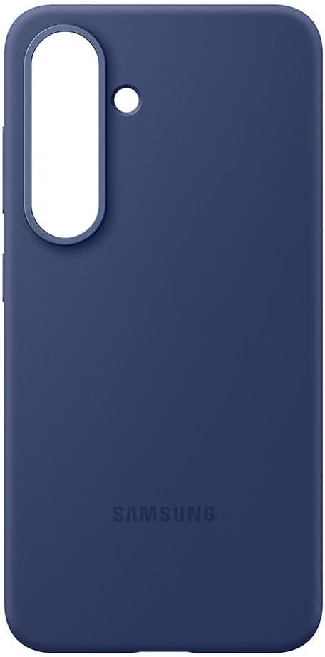 Samsung Silicone Case cover colorata in silicone per Galaxy S25, Blue