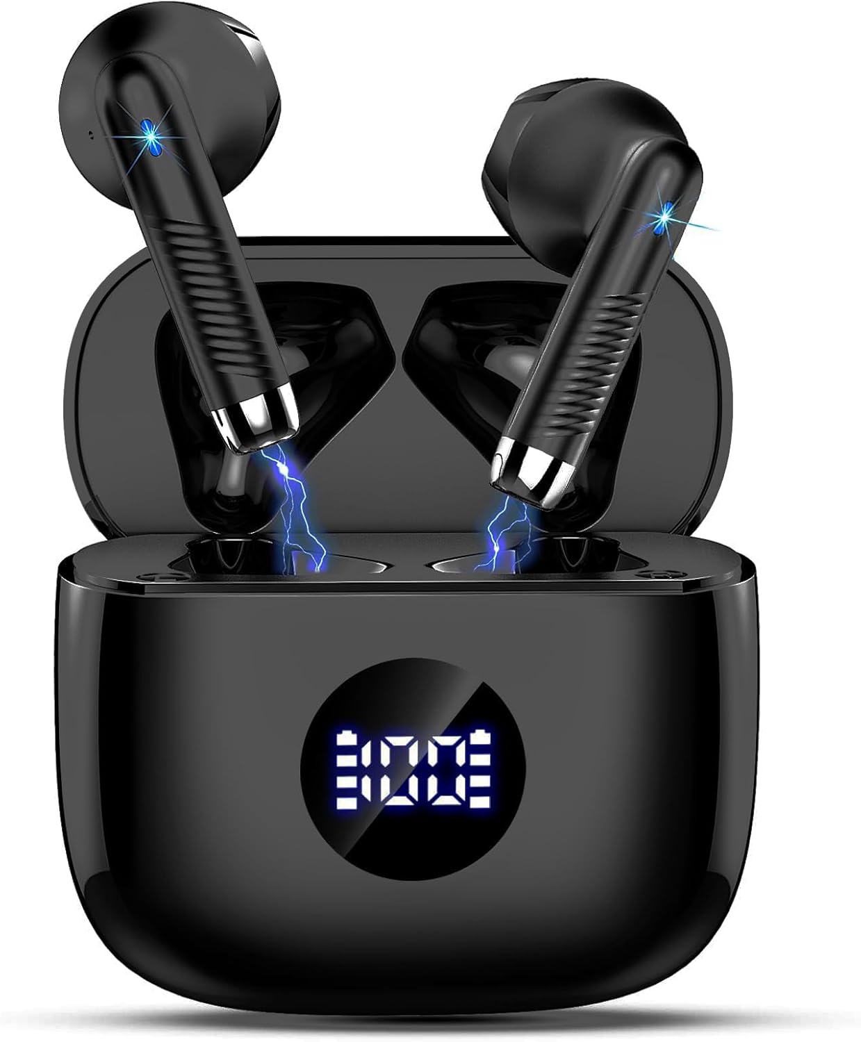 Cuffie Bluetooth Auricolari Bluetooth 5.4, Cuffie Wireless con 4 ENC Cancellazione Rumore Mic, Cuffie in Ear 40 Ore di Riproduzione, Cuffie Senza Filo HiFi Stereo IP7 Impermeabili per iOS & Android