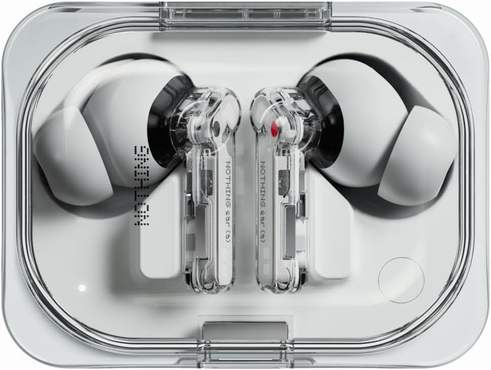 Nothing Ear (a) Cuffie bluetooth con Integrazione di ChatGPT, Cancellazione Attiva del Rumore fino a 45 dB, Audio Hi-Res con LDAC e fino a 42.5 ore di ascolto - Bianco