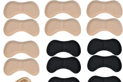 Cuscini per tallone Pad Heel,di cuscinetti per il tallone,8 paia comodi cuscinetti per il,soletta autoadesiva per la cura dei piedi per scarpe,impediscono ai di sfregare e scivolare