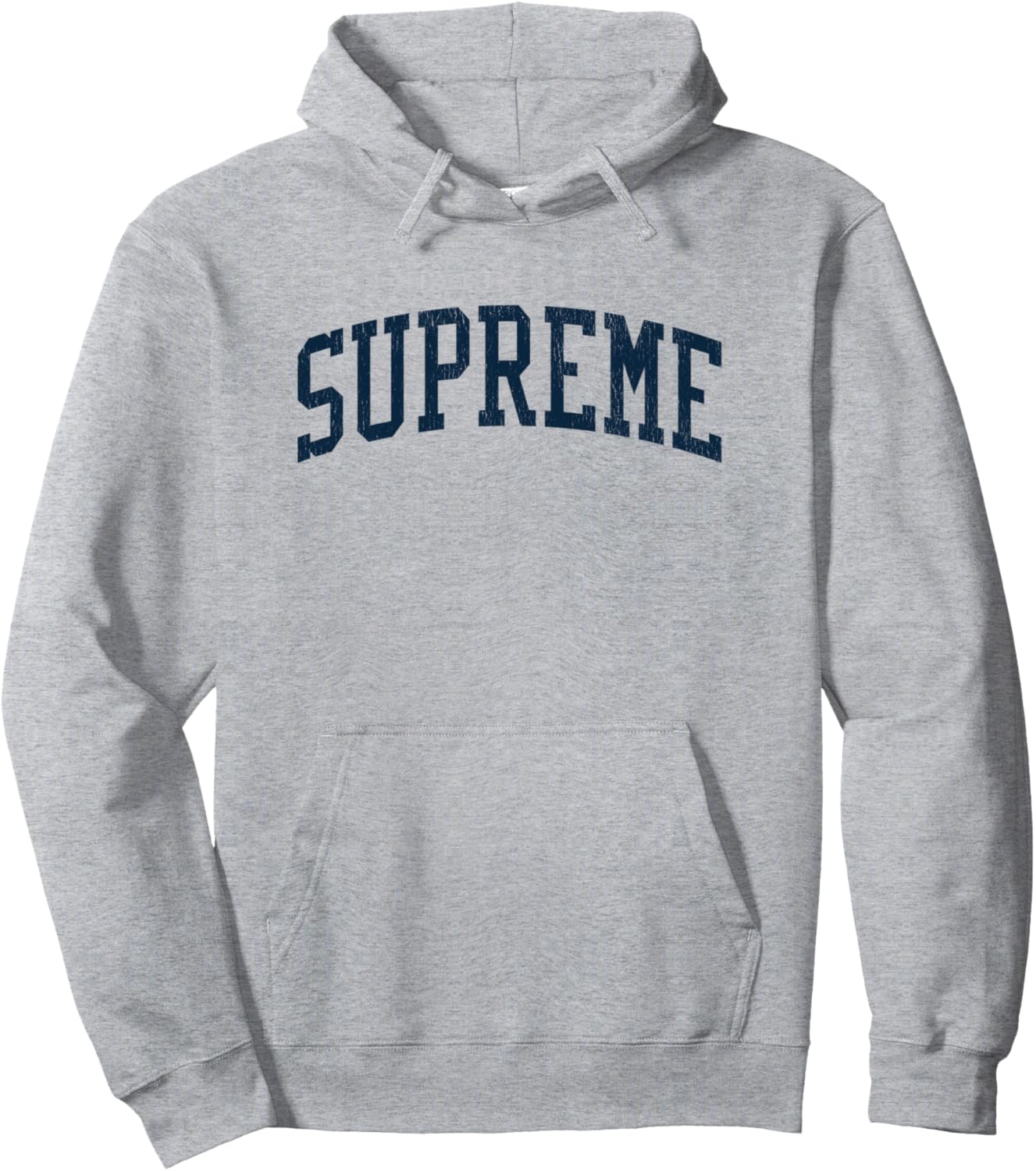 Stampa Supreme LA Vintage Athletic Sports JSN2 Navy Felpa con Cappuccio