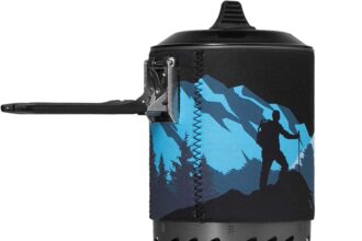 Fire-Maple Fixed Star 2 Sistema di Cottura Fornello Campeggio a Gas Portatile 1L Supporto per Pentole per Attività all'aperto Stufa Campeggio Fornellino Propano Antivento Fornello Trekking