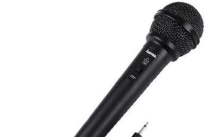 HAMA Microfono Dynamic "DM-20", omnidirezionale, mono, 2,5 m