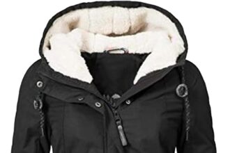 HHMY Parka da Donna Invernale, Caldo, in Pelliccia di Orsacchiotto, Foderato, Impermeabile, Spesso, Giacca Trapuntata, Giacca a Vento, Taglia S - 4XL
