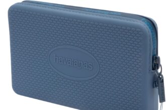 Havaianas - Mini Borsa Logo, Accessorio Compatto, Pratico Ed Elegante Con Robusta Cerniera E Cinturino Da Polso, Impermeabile, Adulti Unisex