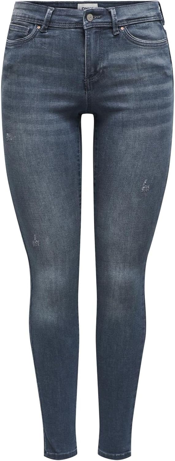 ONLY Skinny Fit Jeans ONLWAUW Mid Waist Skinny Fit Jeans