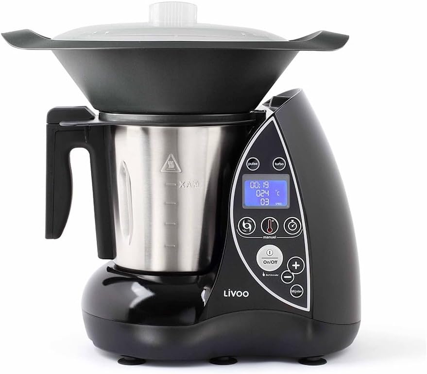 Livoo Appareil de cuisson thermique 3 L 1500 W Noir
