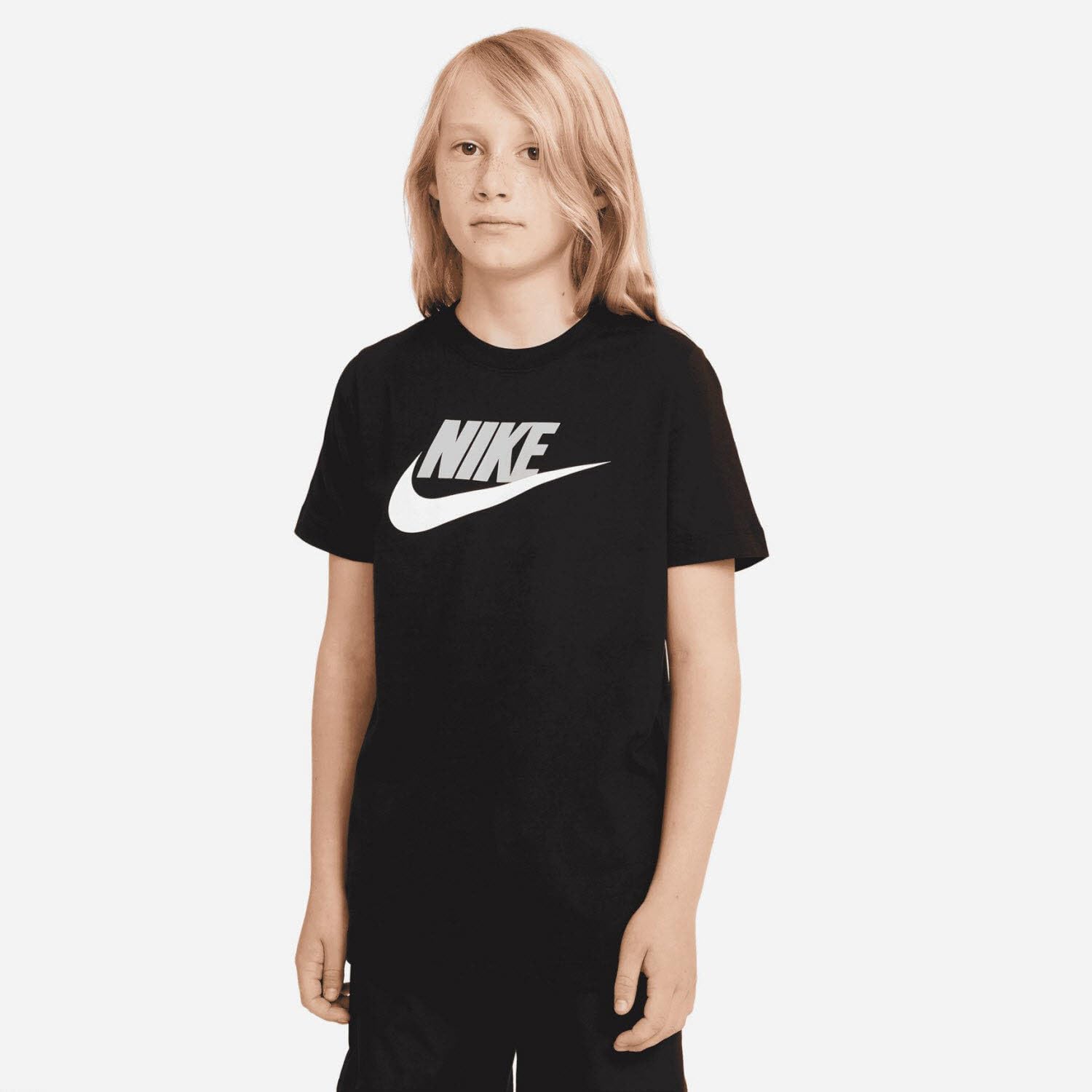 Nike B NSW Tee Futura Icon TD T-Shirt Unisex - Bambini e Ragazzi (Pacco da 1)