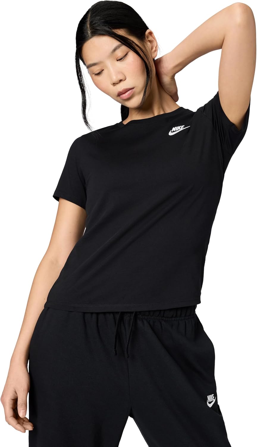 Nike SW Club T-Shirt Donna (Pacco da 1)