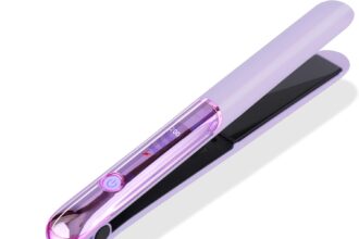 Piastra Per Capelli, Aeyytoe Arricciacapelli a doppio uso Temperatura 140-200 °C, Lisciante per Capelli Professionale ionica in ceramica, ferri da stiro a riscaldamento rapido 30S